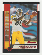 Plaxico Burress - Pittsburgh Steelers (NFL Football Card) 2002 Bowman # 15 Mint