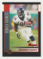Shannon Sharpe - Denver Broncos (NFL Football Card) 2002 Bowman # 20 Mint