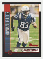 Qadry Ismail - Indianapolis Colts (NFL Football Card) 2002 Bowman # 24 Mint