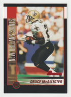 Deuce McAllister - New Orleans Saints (NFL Football Card) 2002 Bowman # 28 Mint