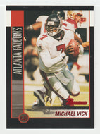 Michael Vick - Atlanta Falcons (NFL Football Card) 2002 Bowman # 35 Mint