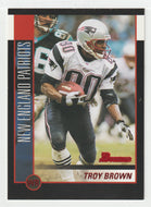 Troy Brown - New England Patriots (NFL Football Card) 2002 Bowman # 37 Mint