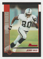 Jerry Rice - Oakland Raiders (NFL Football Card) 2002 Bowman # 55 Mint