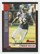 Travis Taylor - Baltimore Ravens (NFL Football Card) 2002 Bowman # 65 Mint