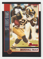 Marshall Faulk - St. Louis Rams (NFL Football Card) 2002 Bowman # 82 Mint