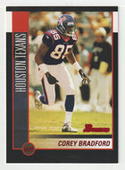 Corey Bradford - Houston Texans (NFL Football Card) 2002 Bowman # 84 Mint