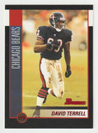 David Terrell - Chicago Bears (NFL Football Card) 2002 Bowman # 85 Mint