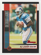 Az-Zahir Hakim - Detroit Lions (NFL Football Card) 2002 Bowman # 88 Mint