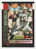 Vinny Testaverde - New York Jets (NFL Football Card) 2002 Bowman # 93 Mint