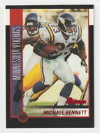 Michael Bennett - Minnesota Vikings (NFL Football Card) 2002 Bowman # 104 Mint