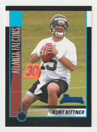 Kurt Kittner RC - Atlanta Falcons (NFL Football Card) 2002 Bowman # 113 Mint