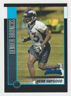 Herb Haygood RC - Denver Broncos (NFL Football Card) 2002 Bowman # 121 Mint