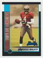 Marquise Walker RC - Tampa Bay Buccaneers (NFL Football Card) 2002 Bowman # 128 Mint