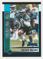 Freddie Milons RC - Philadelphia Eagles (NFL Football Card) 2002 Bowman # 131 Mint