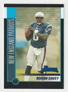 Rohan Davey RC - New England Patriots (NFL Football Card) 2002 Bowman # 149 Mint