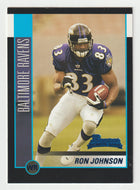 Ron Johnson RC - Baltimore Ravens (NFL Football Card) 2002 Bowman # 153 Mint