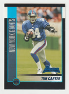 Tim Carter RC - New York Giants (NFL Football Card) 2002 Bowman # 158 Mint