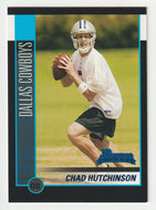 Chad Hutchinson RC - Dallas Cowboys (NFL Football Card) 2002 Bowman # 165 Mint