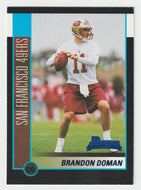 Brandon Doman RC - San Francisco 49ers (NFL Football Card) 2002 Bowman # 174 Mint