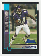 Javin Hunter RC - Baltimore Ravens (NFL Football Card) 2002 Bowman # 175 Mint