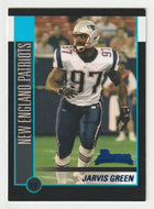 Jarvis Green RC - New England Patriots (NFL Football Card) 2002 Bowman # 179 Mint