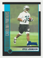 Kyle Johnson RC - Carolina Panthers (NFL Football Card) 2002 Bowman # 186 Mint