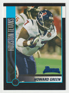 Howard Green RC - Houston Texans (NFL Football Card) 2002 Bowman # 189 Mint