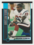 Delvon Flowers RC - Houston Texans (NFL Football Card) 2002 Bowman # 191 Mint