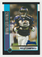 Kelly Campbell RC - Minnesota Vikings (NFL Football Card) 2002 Bowman # 193 Mint
