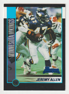 Jeremy Allen RC - Minnesota Vikings (NFL Football Card) 2002 Bowman # 197 Mint