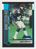 Jack Brewer RC - Minnesota Vikings (NFL Football Card) 2002 Bowman # 199 Mint