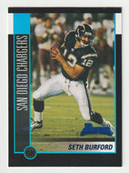 Seth Burford RC - San Diego Chargers (NFL Football Card) 2002 Bowman # 201 Mint