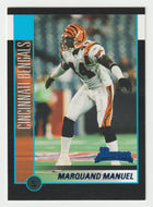 Marquand Manuel RC - Cincinnati Bengals (NFL Football Card) 2002 Bowman # 202 Mint