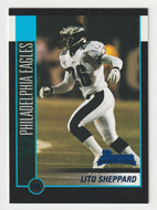 Lito Sheppard RC - Philadelphia Eagles (NFL Football Card) 2002 Bowman # 207 Mint
