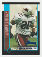 Damien Anderson RC - Arizona Cardinals (NFL Football Card) 2002 Bowman # 208 Mint