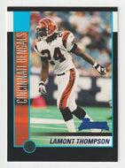 Lamont Thompson RC - Cincinnati Bengals (NFL Football Card) 2002 Bowman # 209 Mint