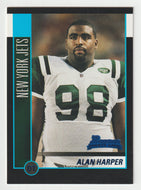 Alan Harper RC - New York Jets (NFL Football Card) 2002 Bowman # 213 Mint