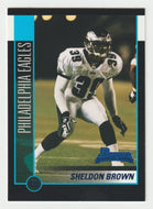 Sheldon Brown RC - Philadelphia Eagles (NFL Football Card) 2002 Bowman # 222 Mint