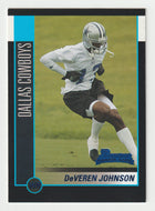 DeVeren Johnson RC - Dallas Cowboys (NFL Football Card) 2002 Bowman # 223 Mint