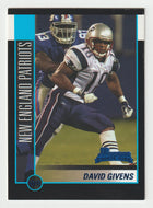 David Givens RC - New England Patriots (NFL Football Card) 2002 Bowman # 231 Mint