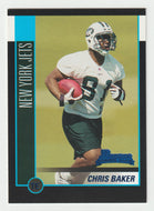 Chris Baker RC - New York Jets (NFL Football Card) 2002 Bowman # 235 Mint