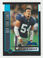 Nick Greisen RC - New York Giants (NFL Football Card) 2002 Bowman # 243 Mint