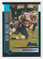 Deion Branch RC - New England Patriots (NFL Football Card) 2002 Bowman # 263 Mint