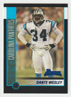 Dante Wesley RC - Carolina Panthers (NFL Football Card) 2002 Bowman # 269 Mint