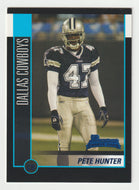 Pete Hunter RC - Dallas Cowboys (NFL Football Card) 2002 Bowman # 272 Mint