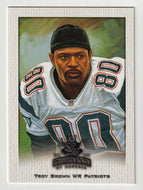 Troy Brown - New England Patriots (NFL Football Card) 2002 Donruss Gridiron Kings # 57 Mint