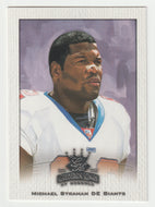 Michael Strahan - New York Giants (NFL Football Card) 2002 Donruss Gridiron Kings # 63 Mint