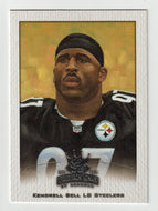 Kendrell Bell - Pittsburgh Steelers (NFL Football Card) 2002 Donruss Gridiron Kings # 77 Mint