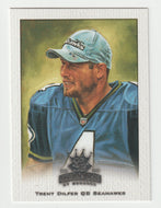 Trent Dilfer - Seattle Seahawks (NFL Football Card) 2002 Donruss Gridiron Kings # 85 Mint
