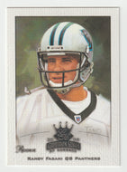 Randy Fasani RC - Carolina Panthers (NFL Football Card) 2002 Donruss Gridiron Kings # 107 Mint